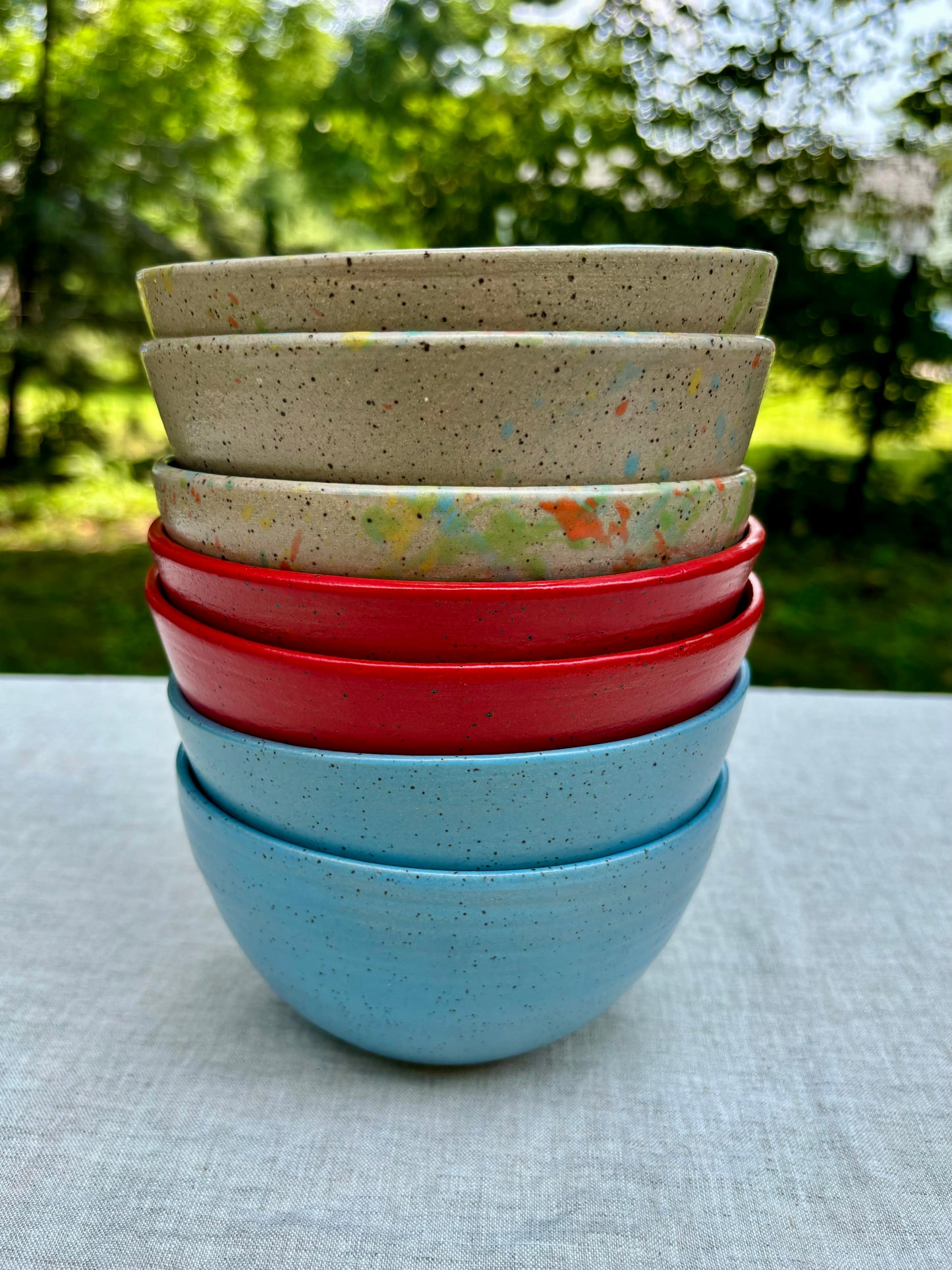 breakfast bowl - red