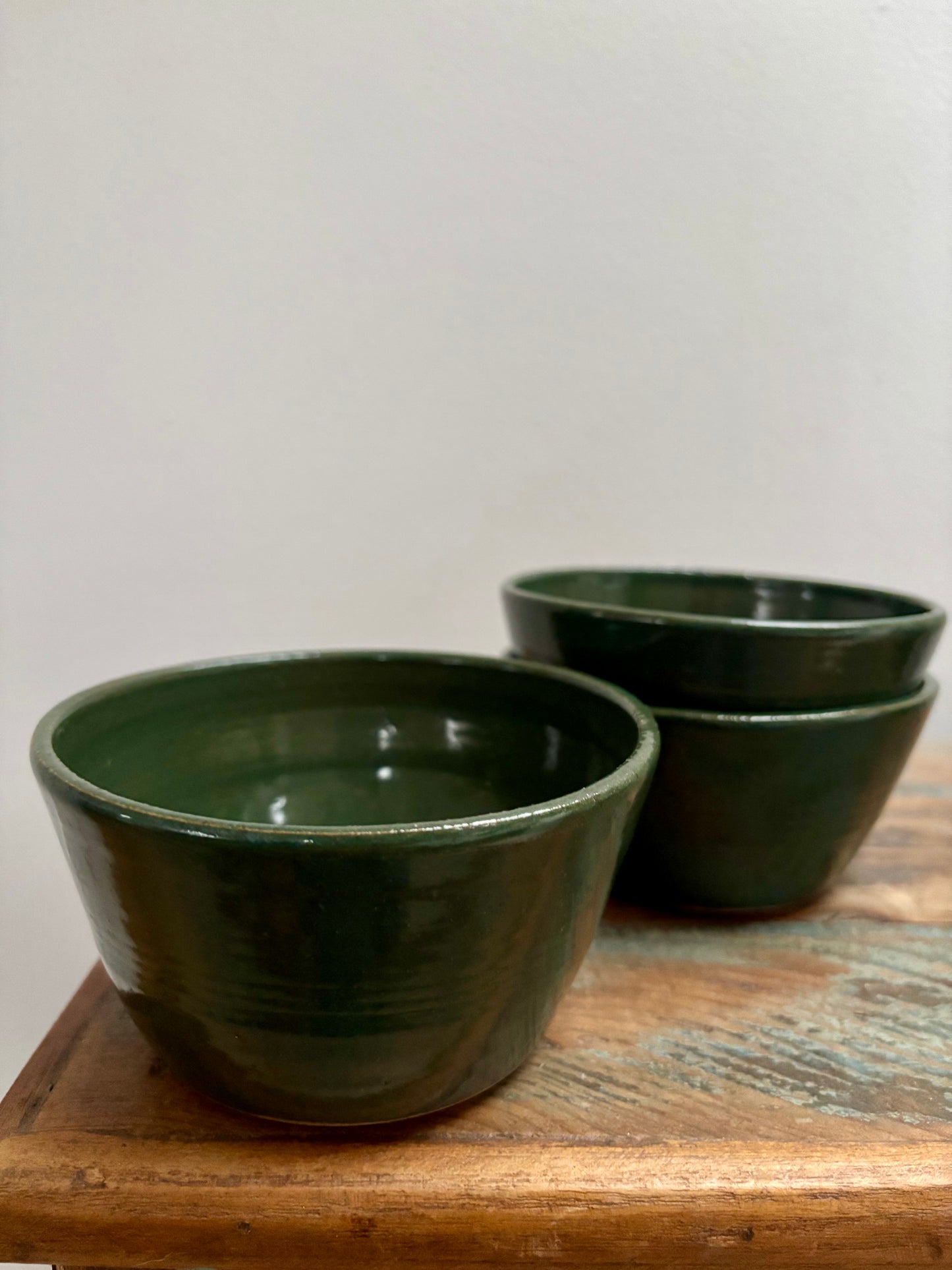 mini bowl - glossy green