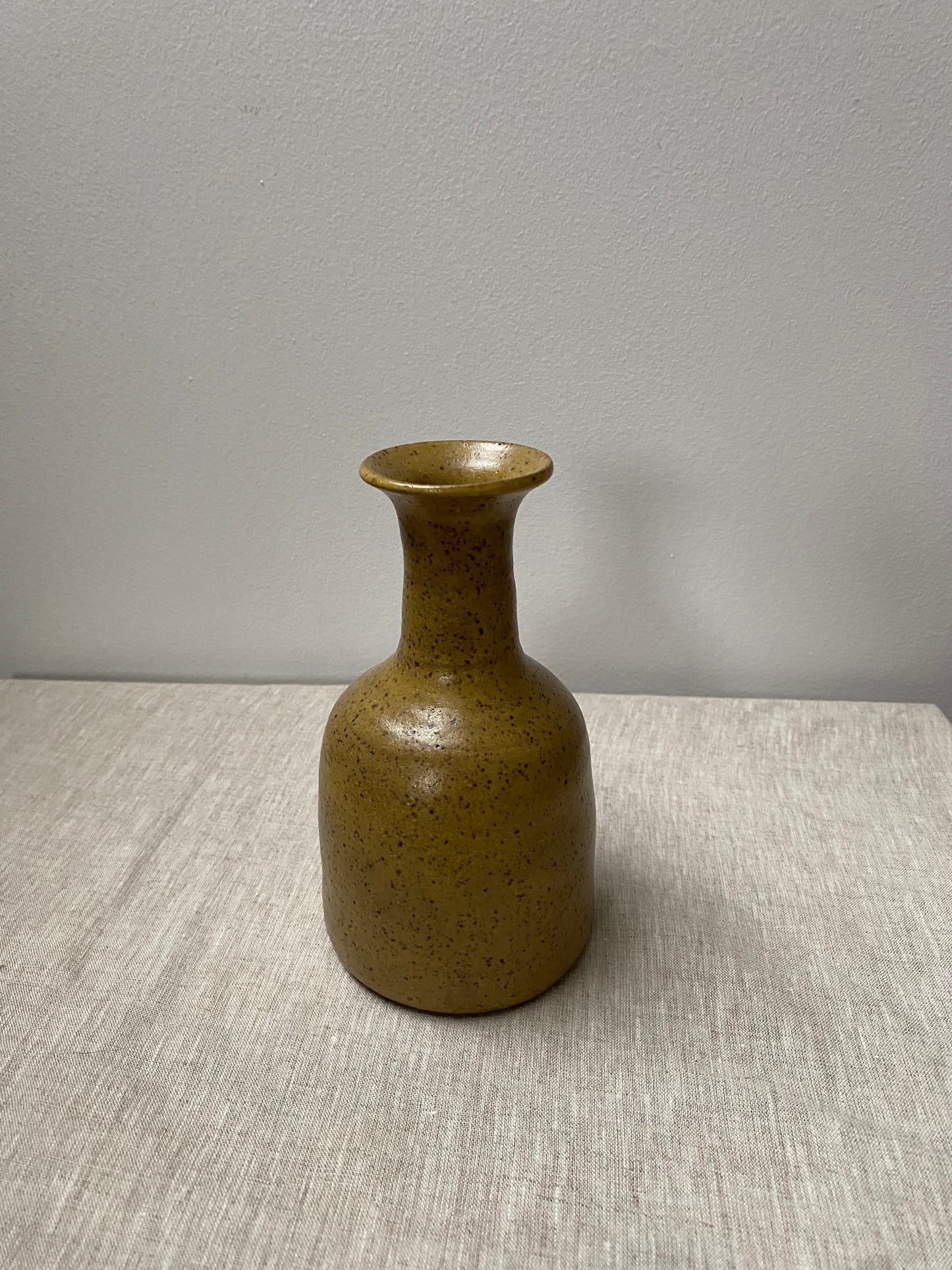 bottle vase - yellow