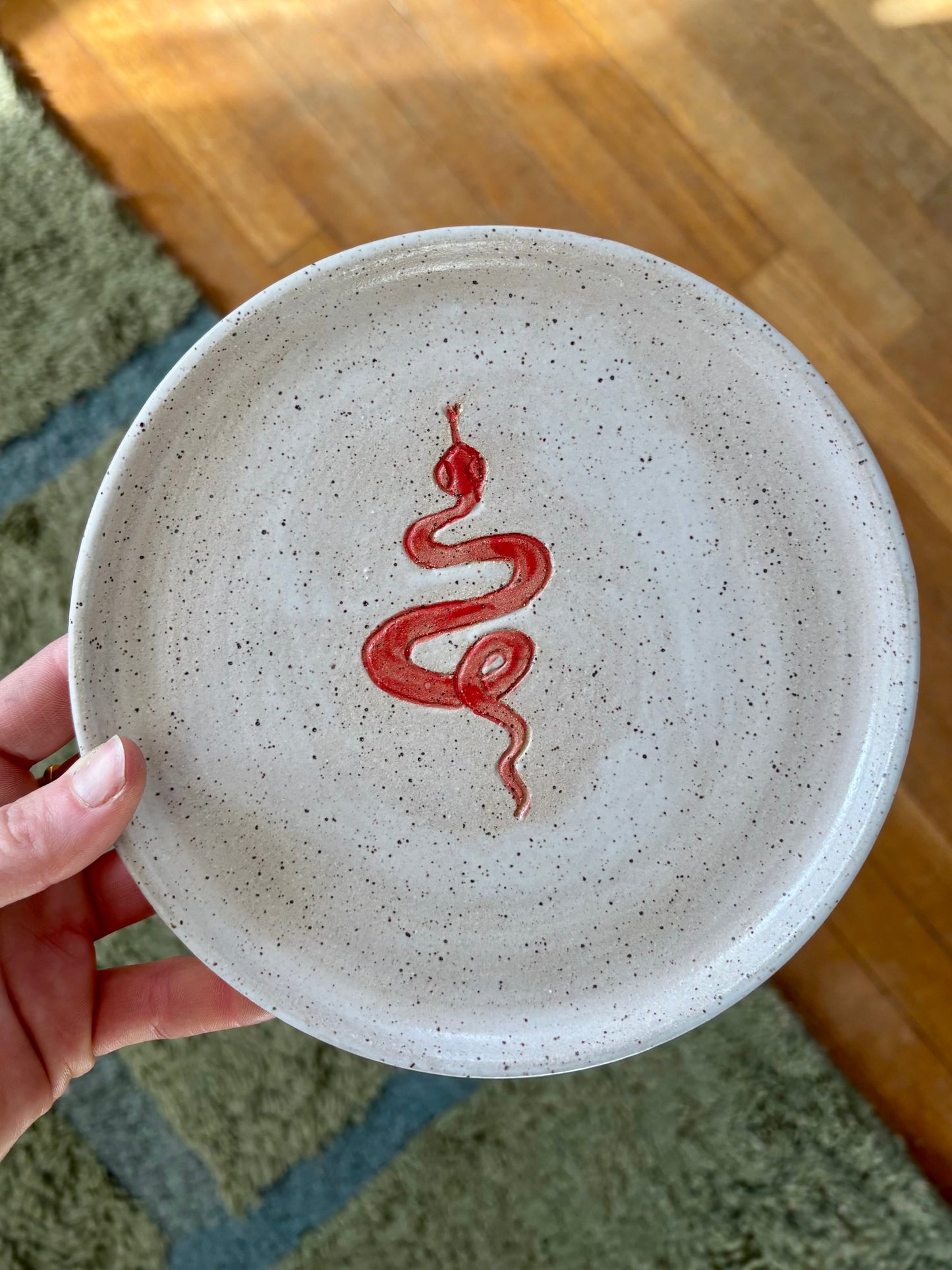 Year of the snake plate