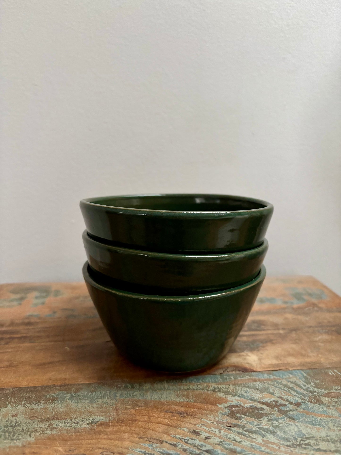 mini bowl - glossy green