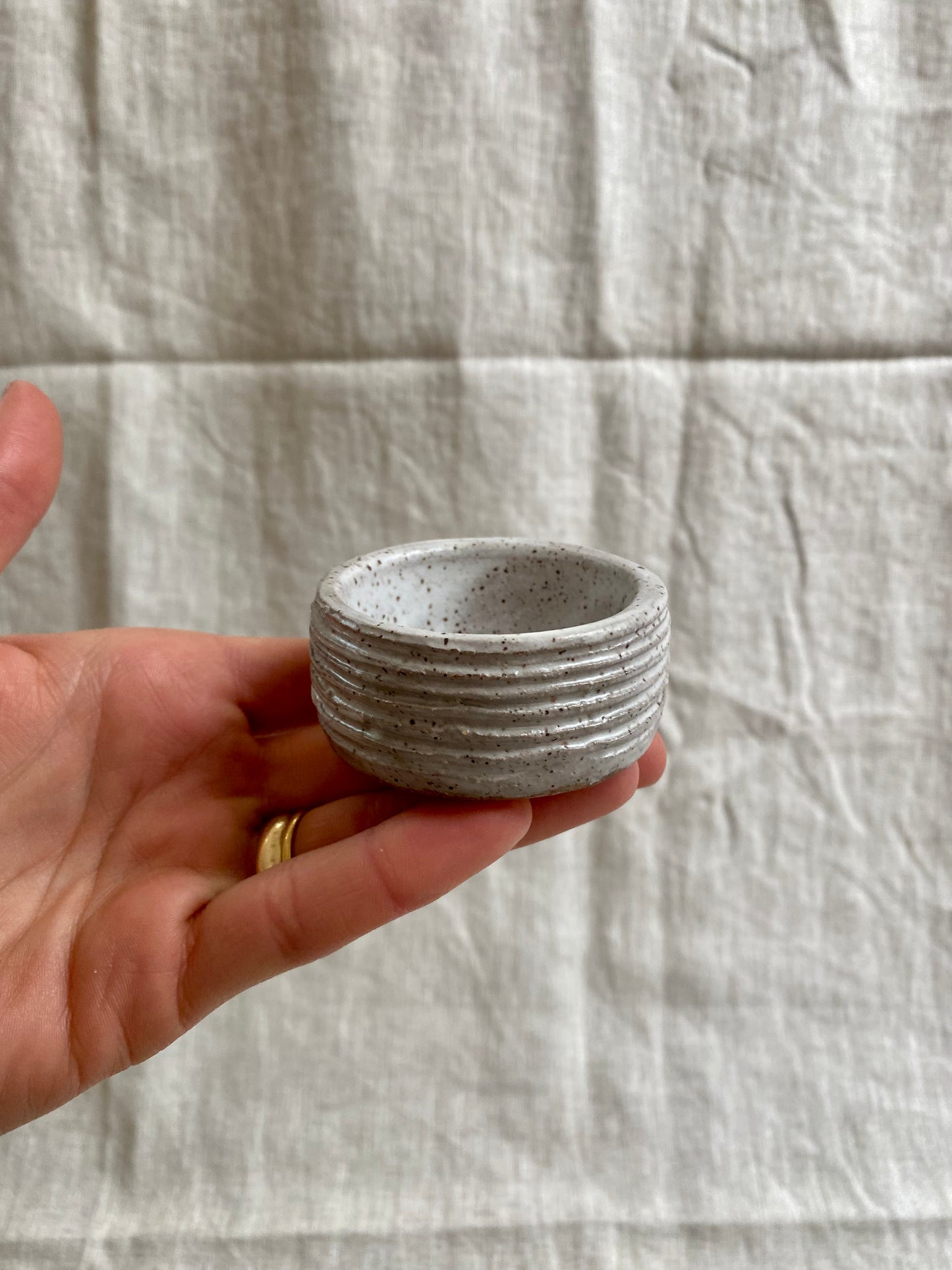 tealight holder set - white