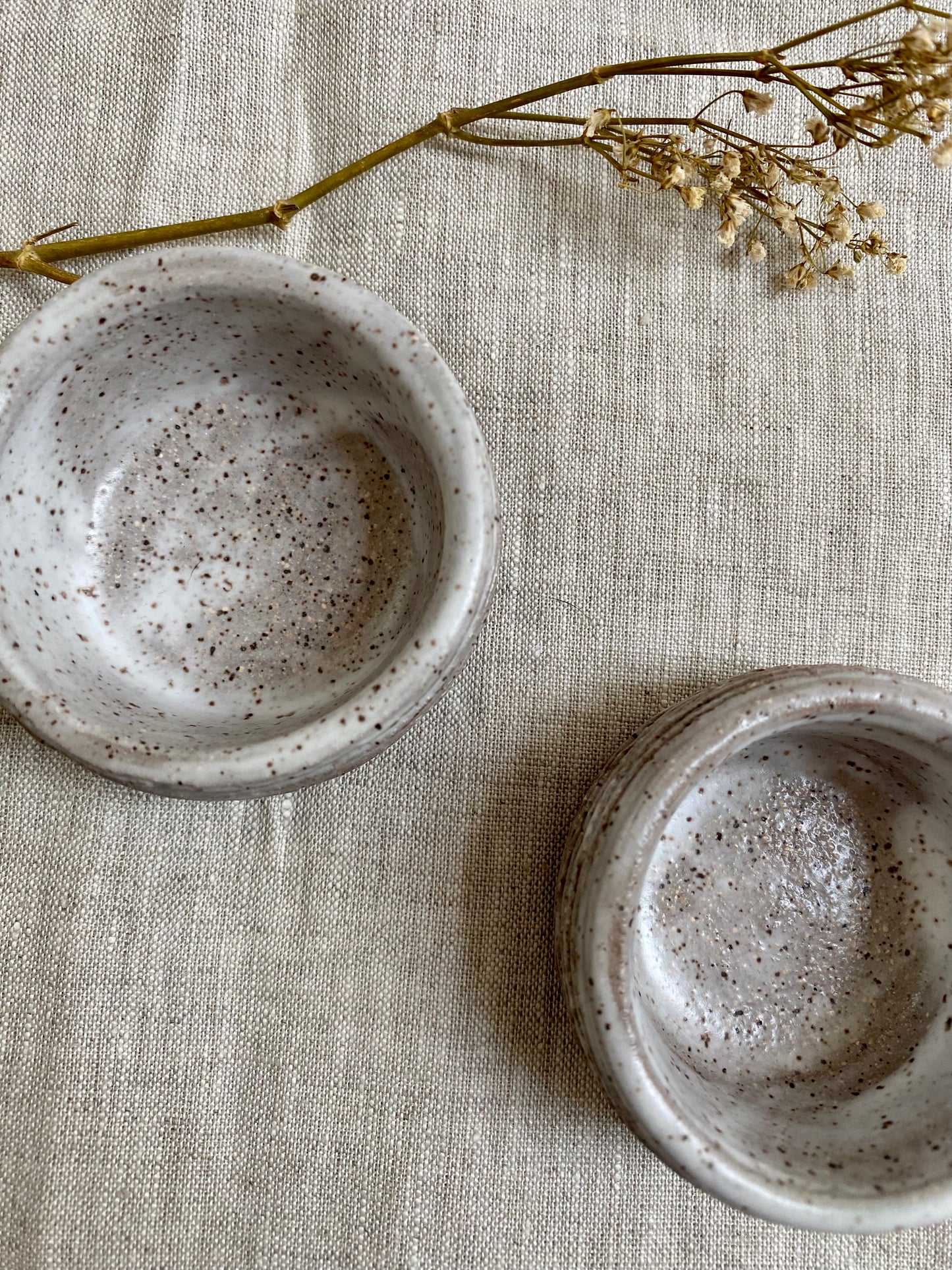 tealight holder set - white