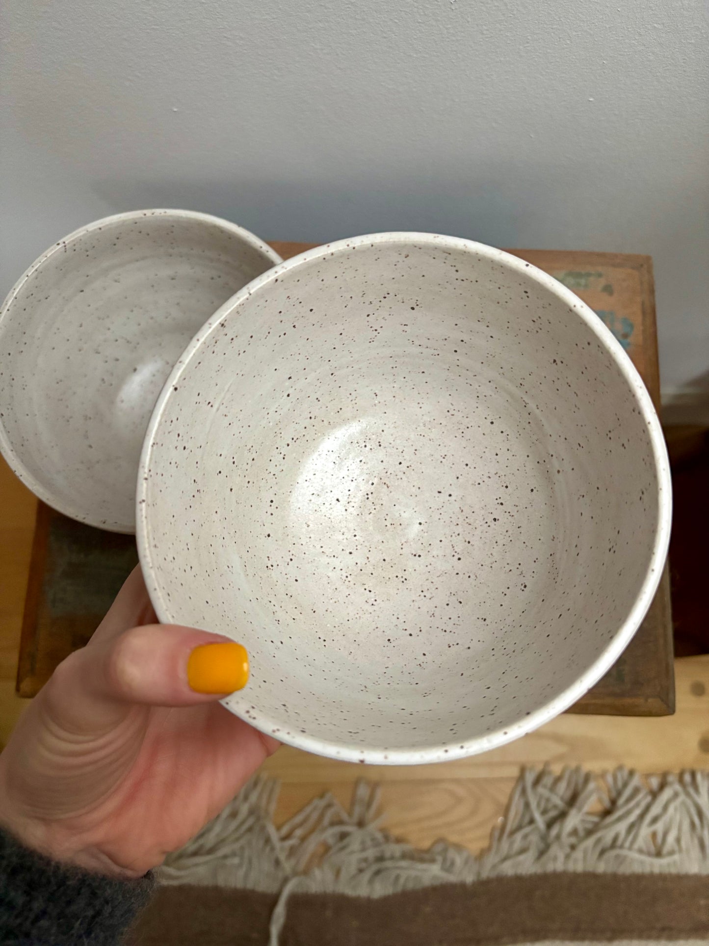 breakfast bowl - white