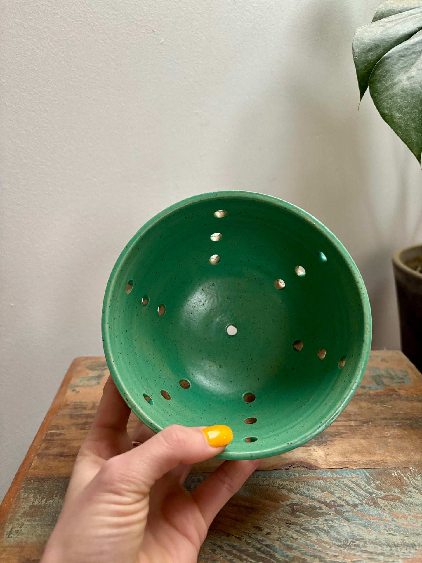 berry bowl - teal