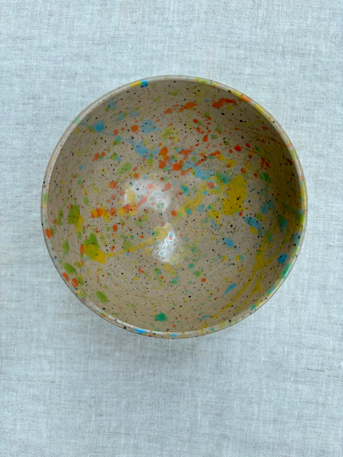 mini bowl - splatterpaint