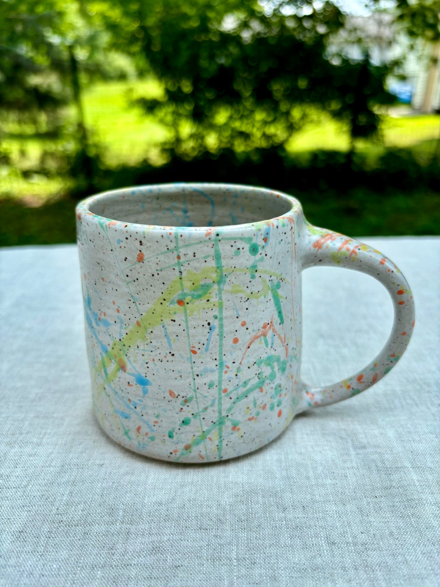 mug - splatterpaint