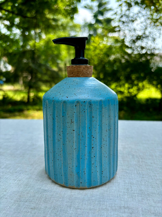 soap dispenser - light blue