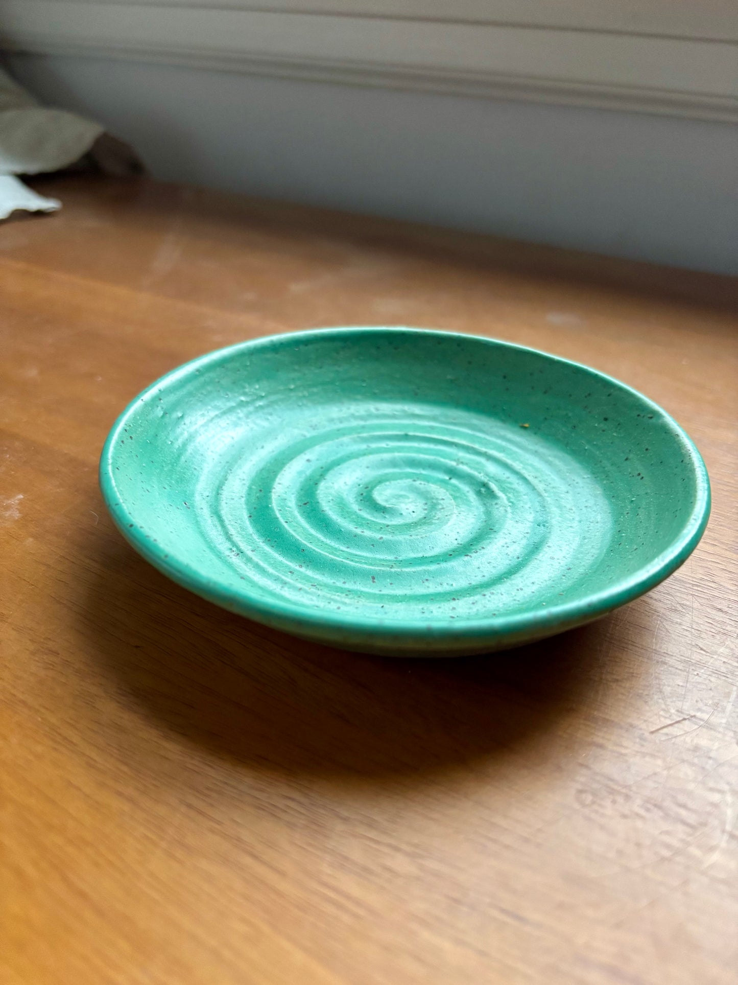 soap dish - teal