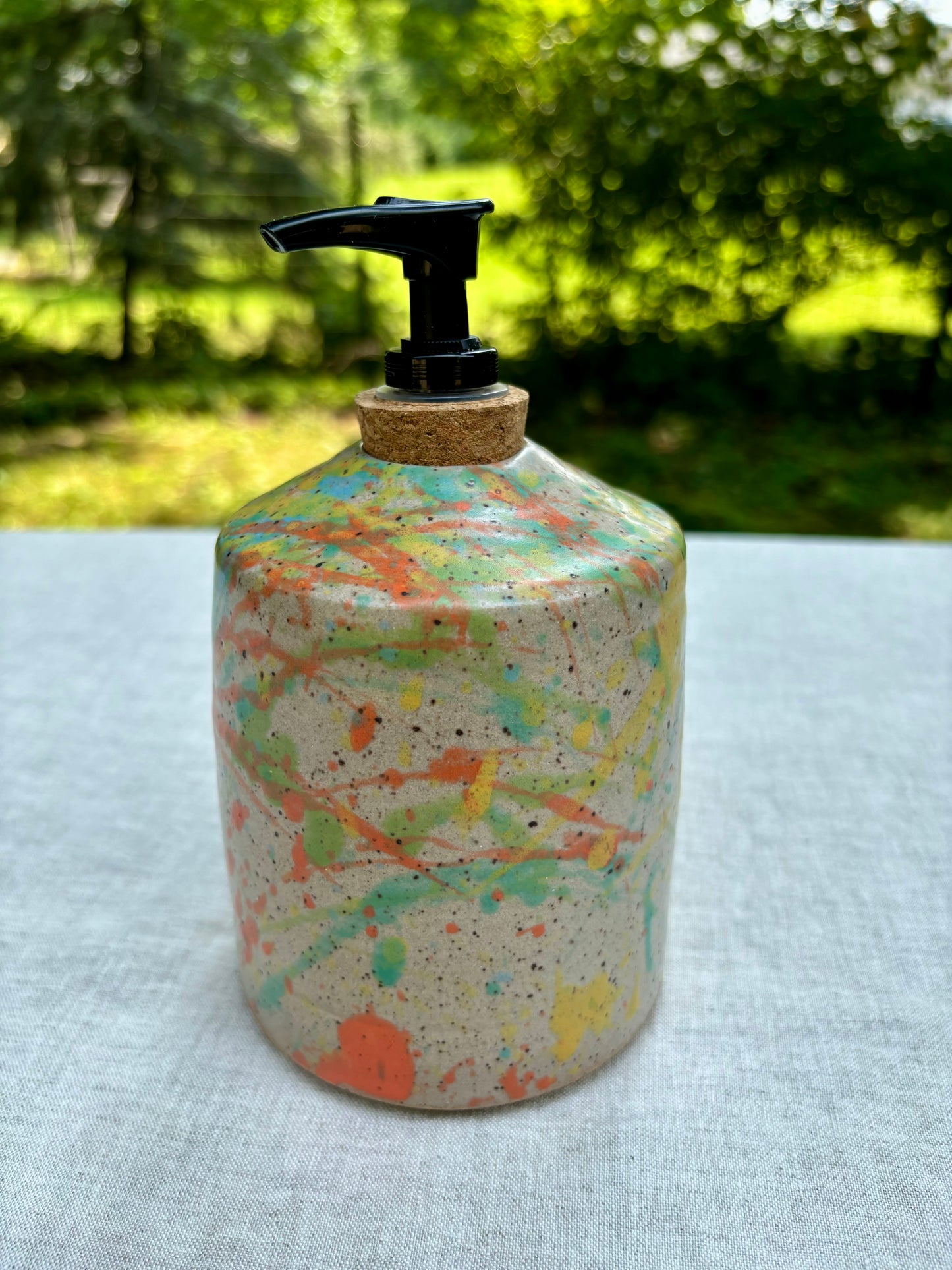 soap dispenser - splatterpaint