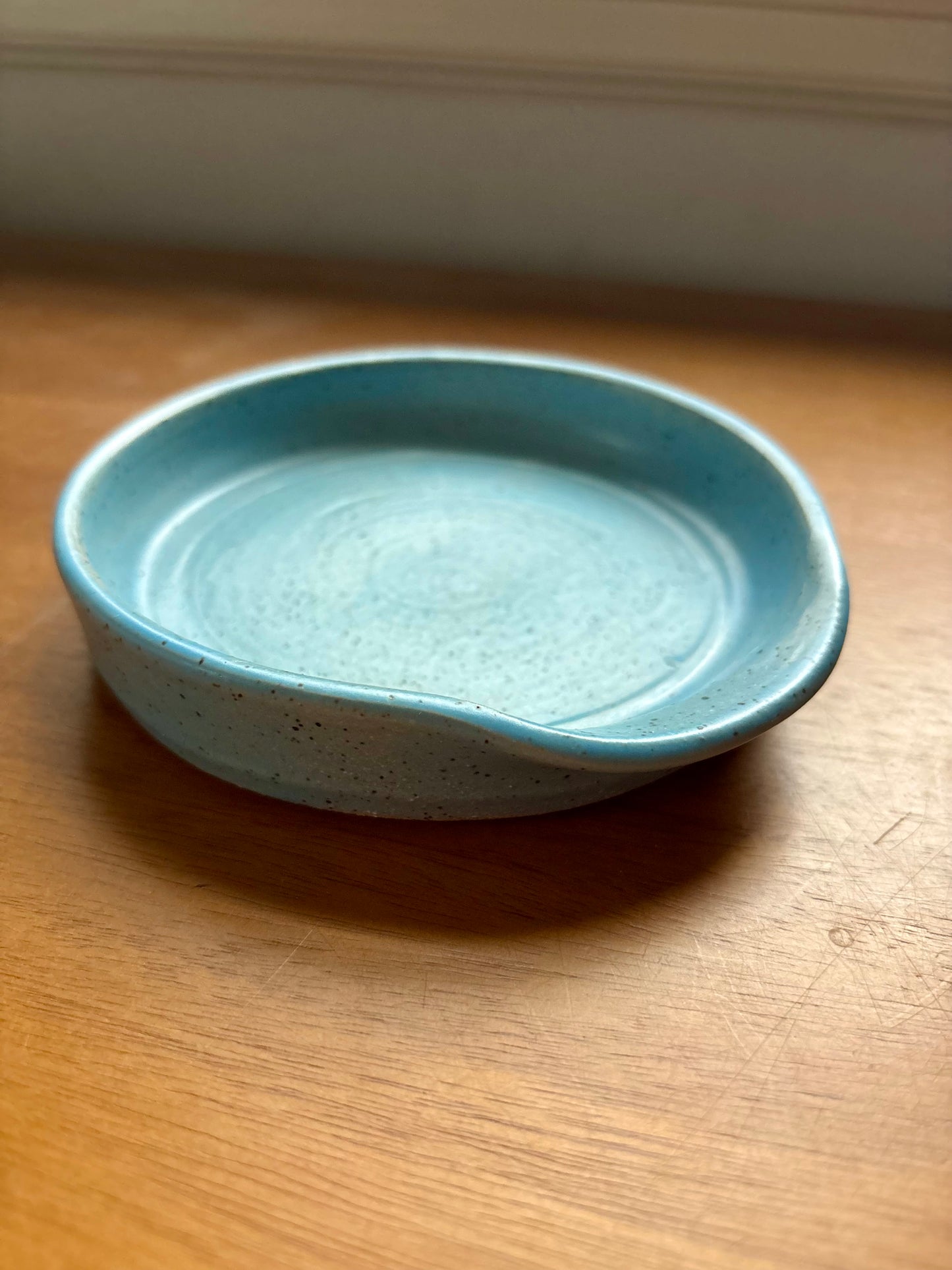 spoon rest - light blue