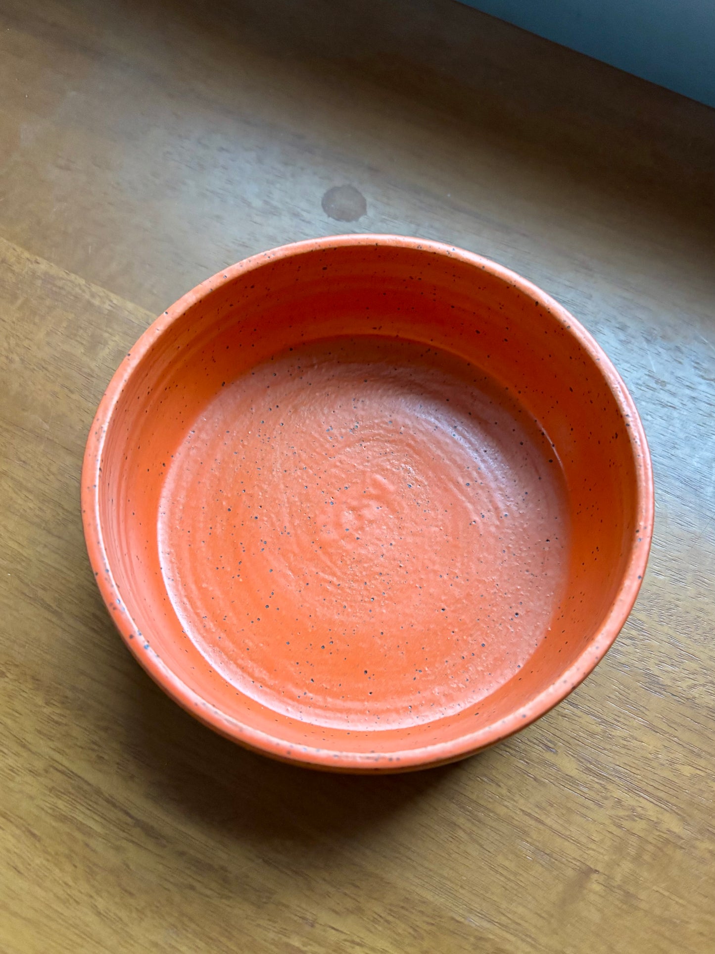 small dog/cat bowl - orange