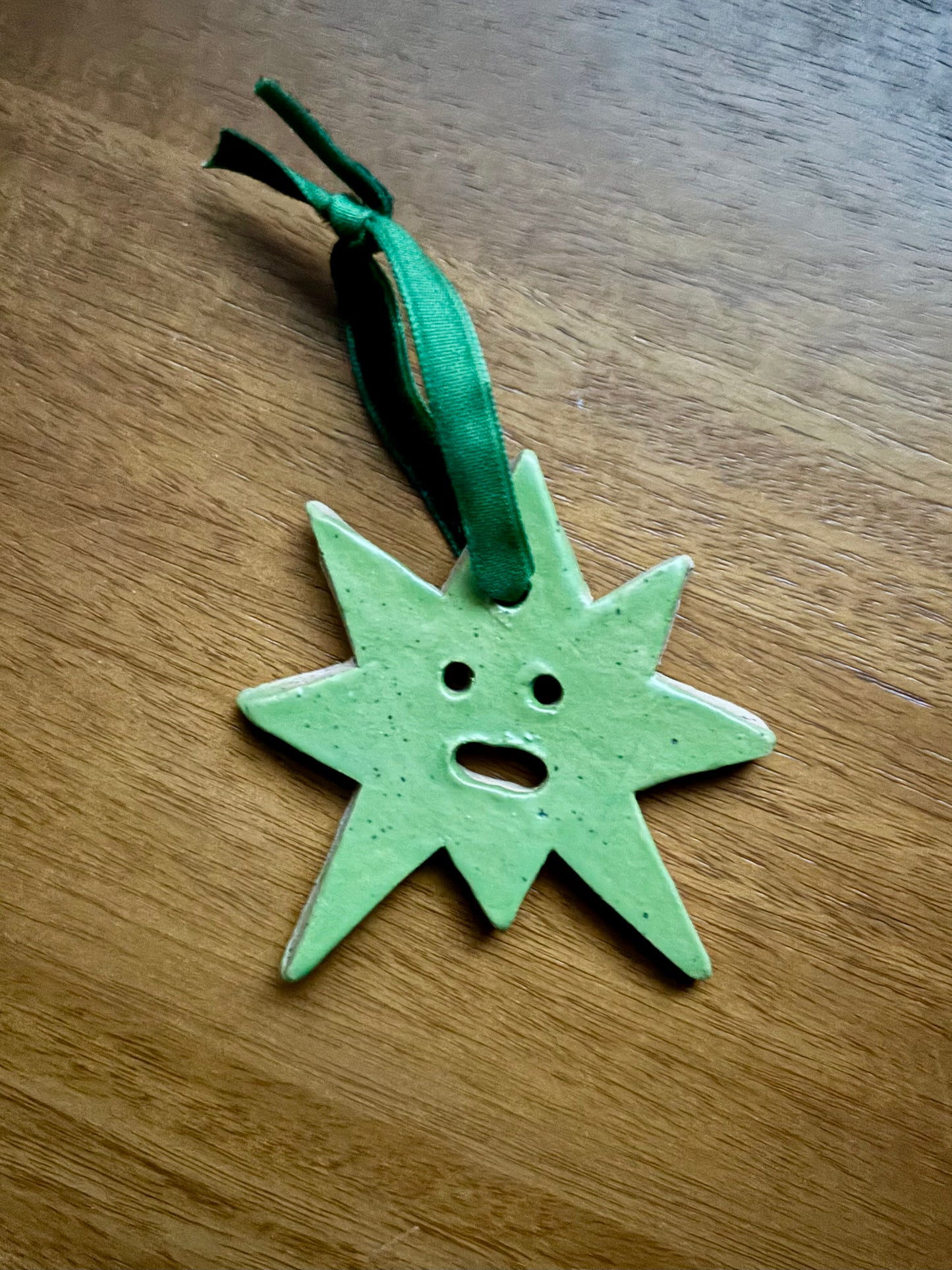 star ornament - green