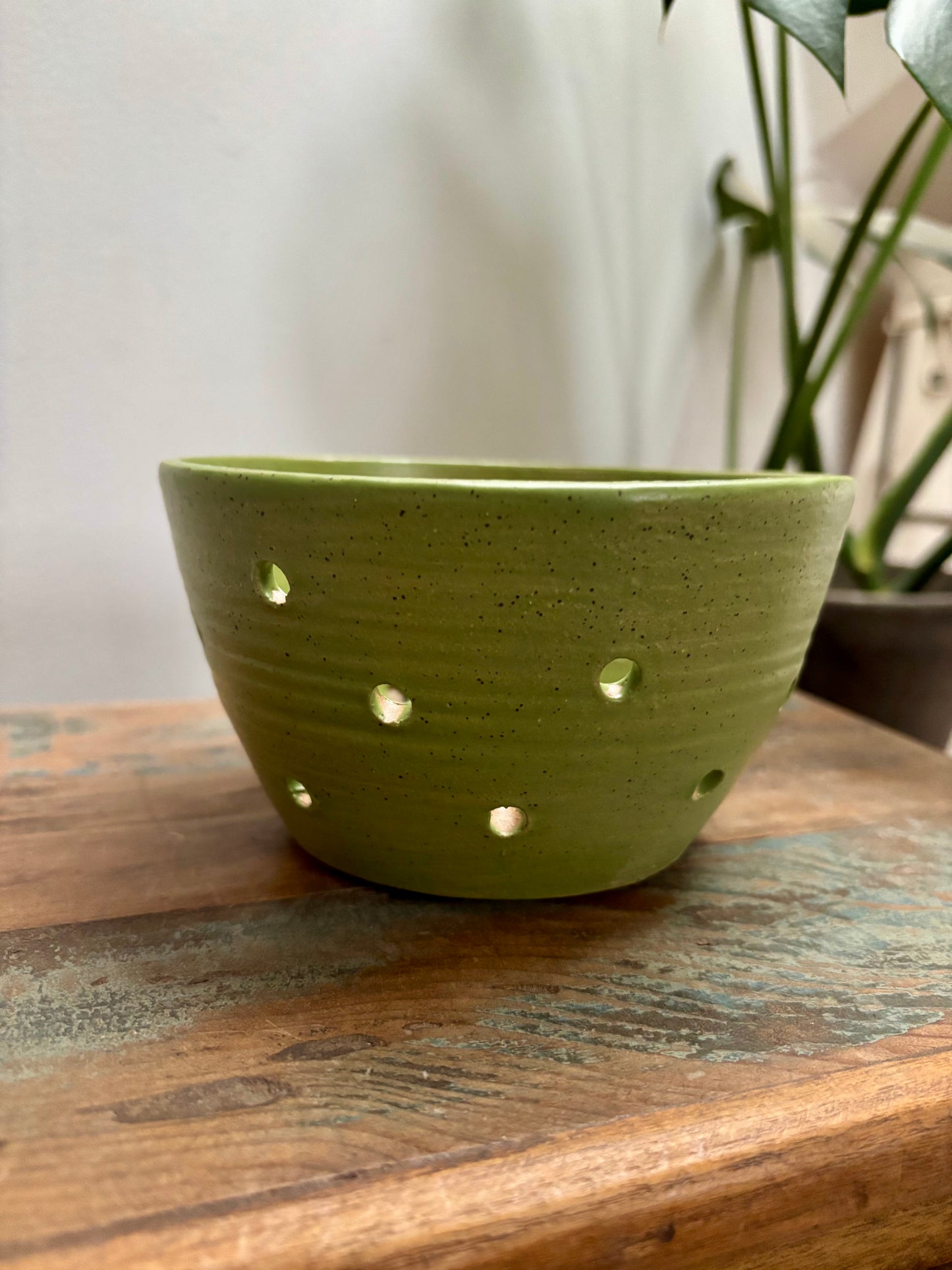 berry bowl - light green