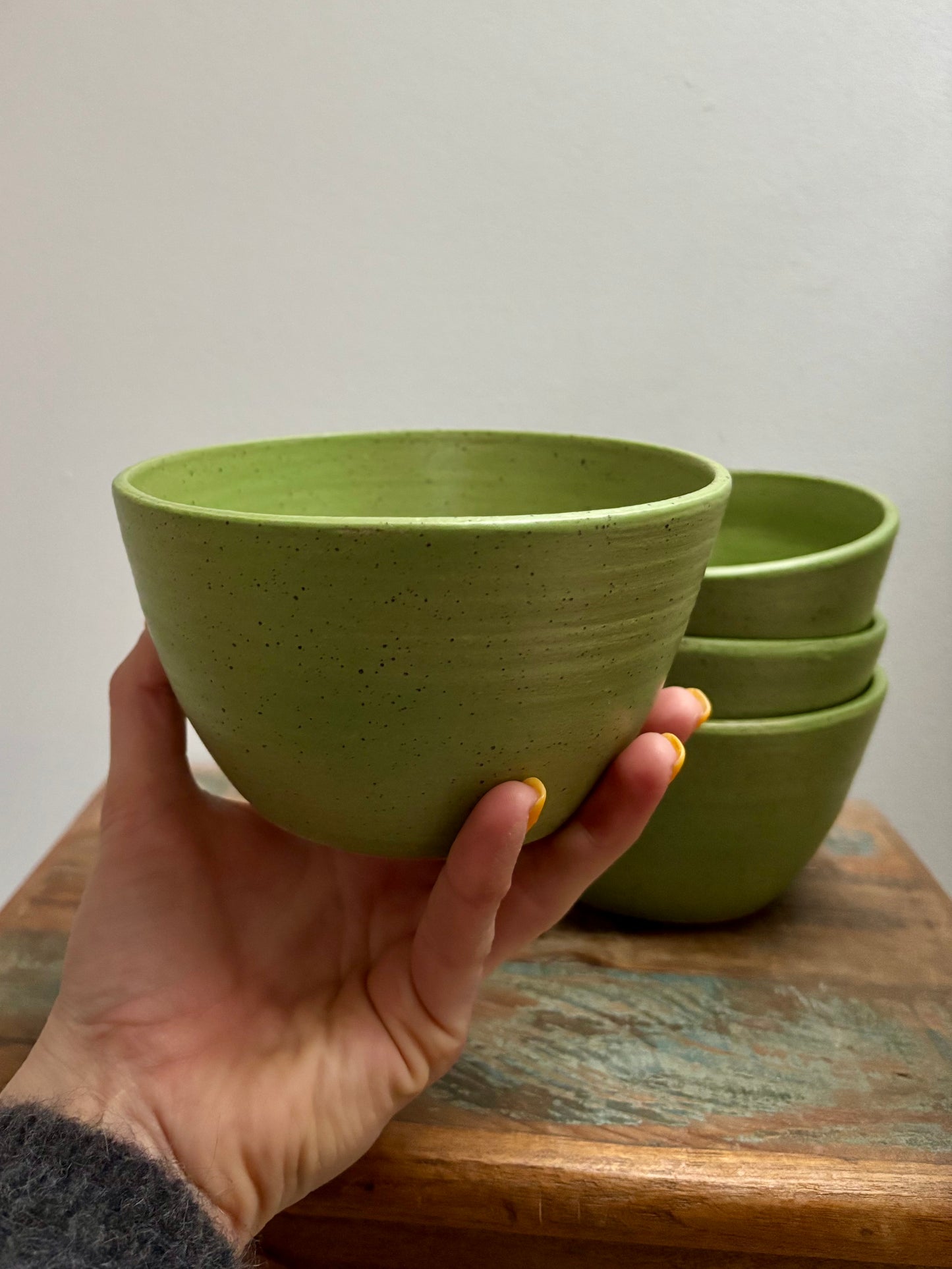 breakfast bowl - light green