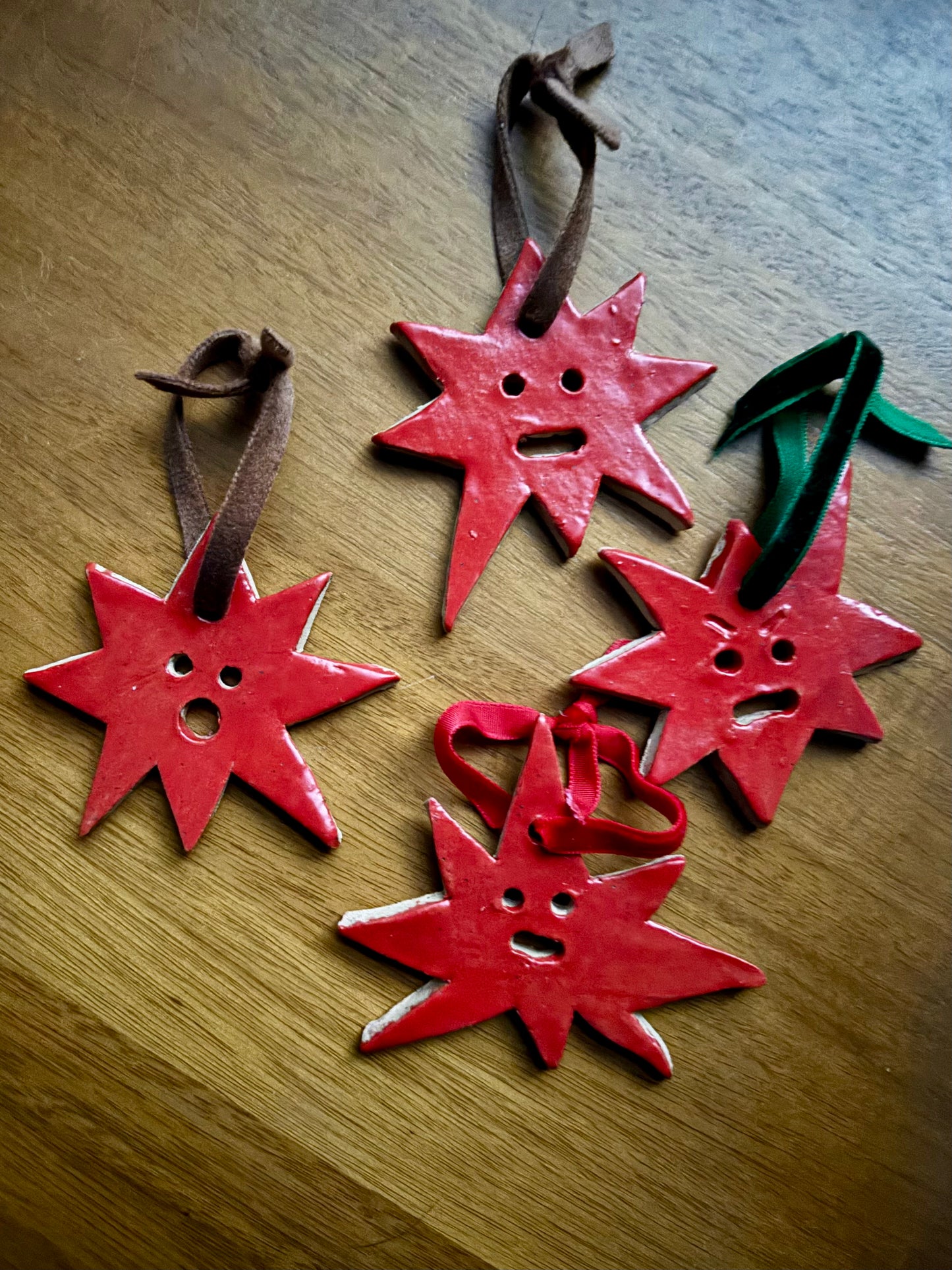 star ornament - red