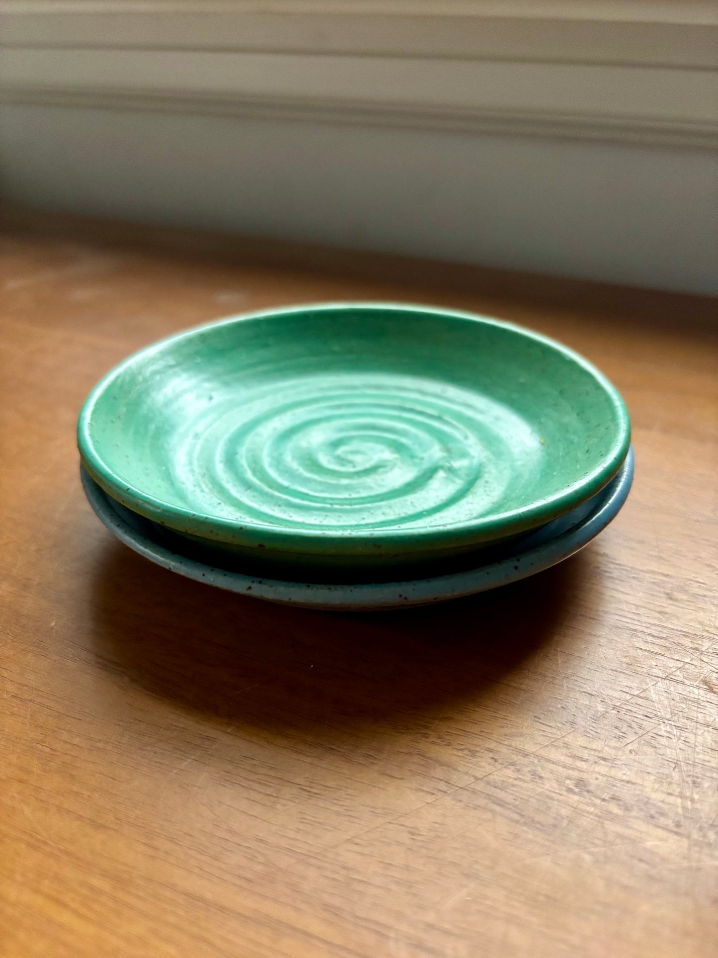 soap dish - teal