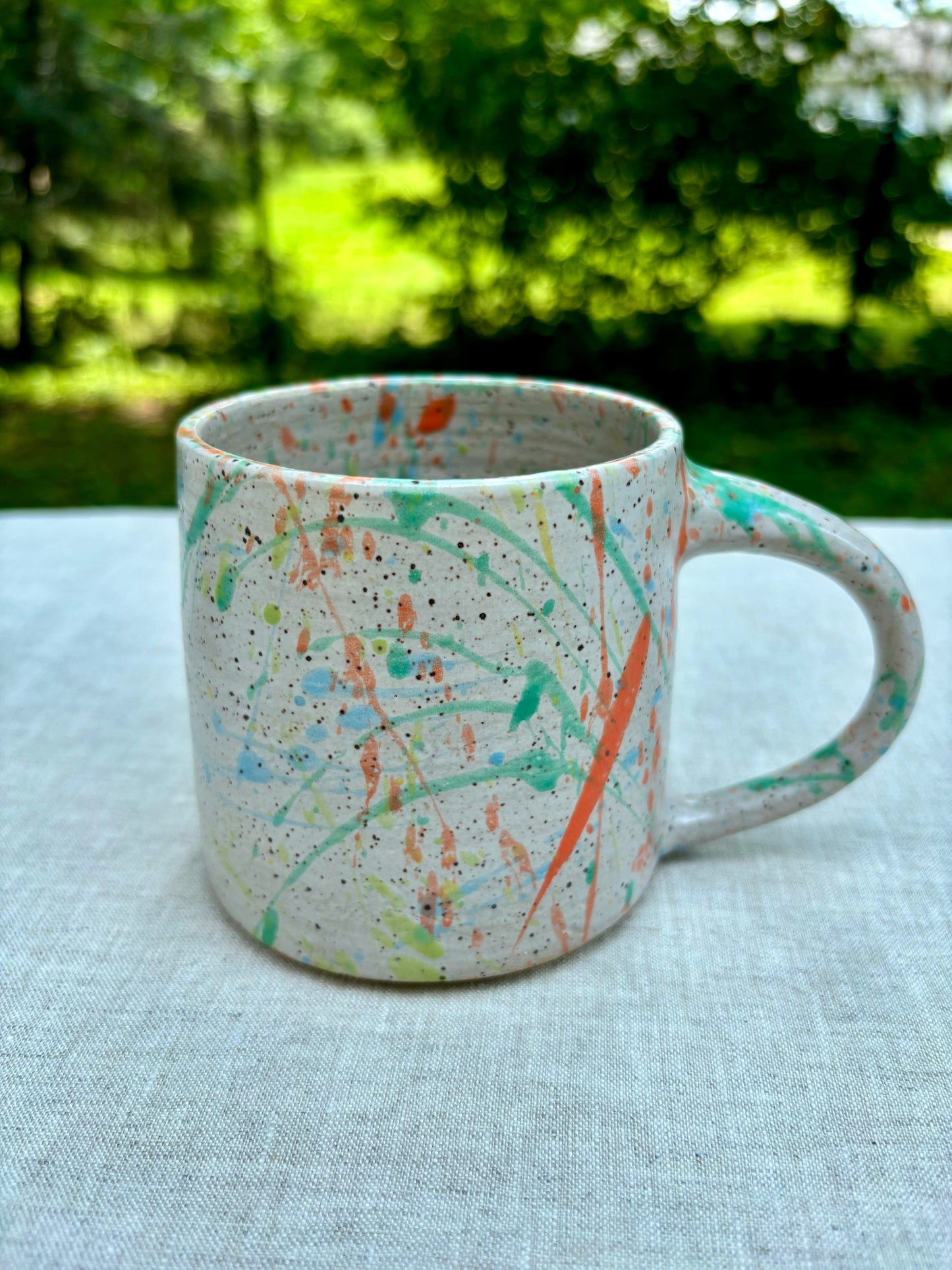 mug - splatterpaint