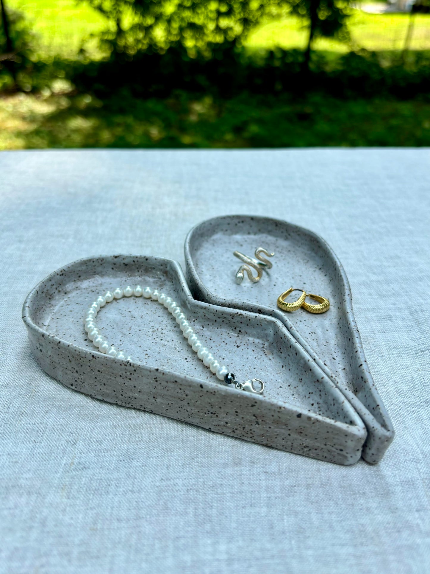 heart trinket dish