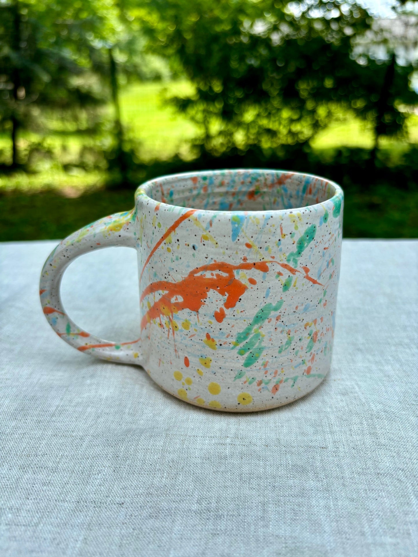 mug - splatterpaint