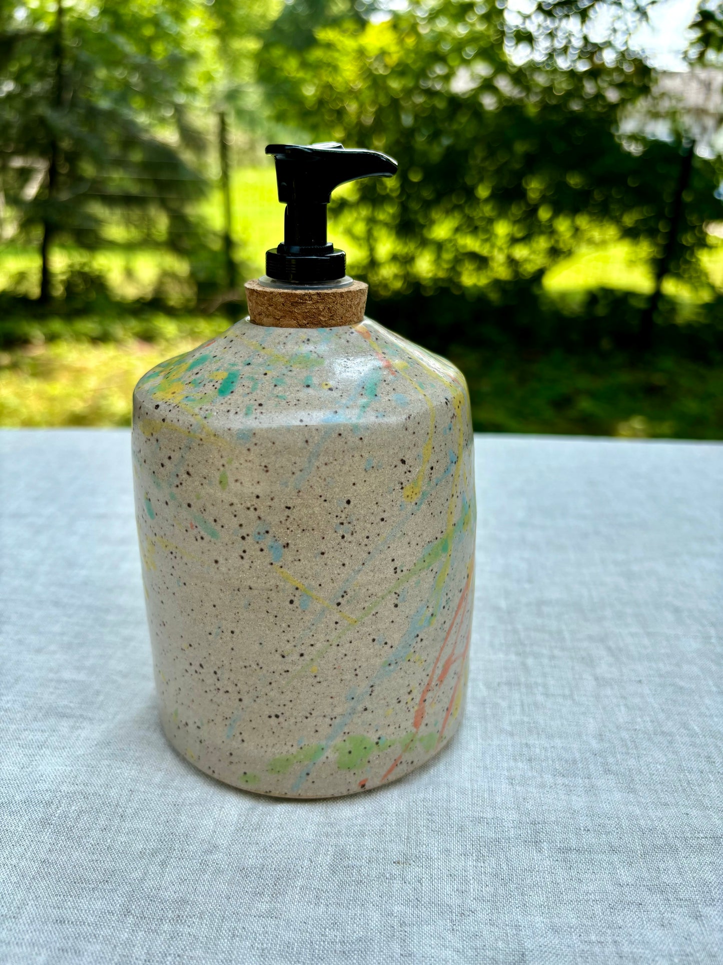 soap dispenser - splatterpaint